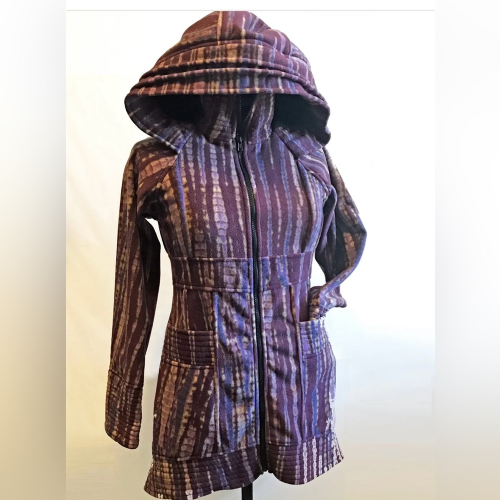 “The Fairies Pyjamas” Purple Fleece Festival Coat – Lightweight & Super Warm